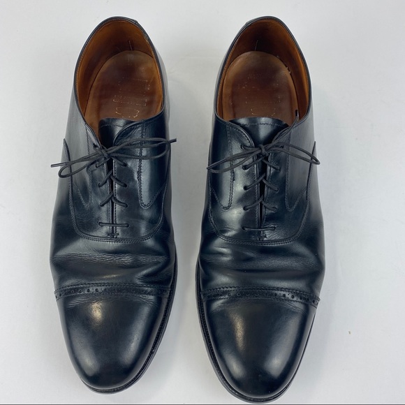 Brooks Brothers Other - Brooks Brothers Peal & Co Captoe Oxfords 11.5 BLK